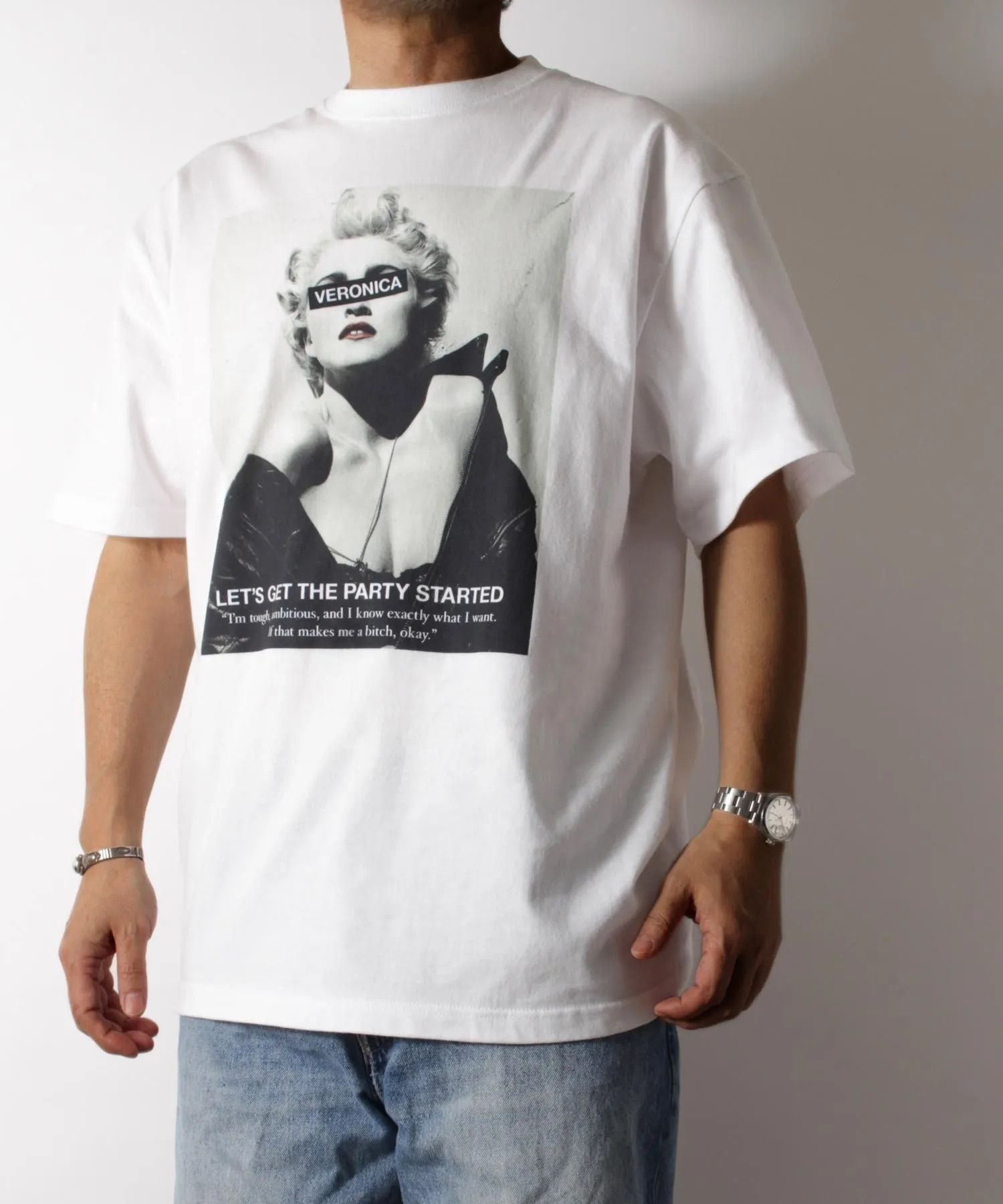 [I AM TOUGH] Tシャツ / WHITE [251027MD]