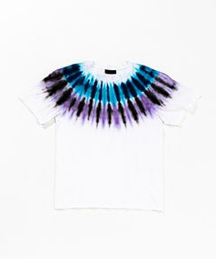アーチタイダイTシャツ / Arch Tie-dye Tee / WHITE/BLUE