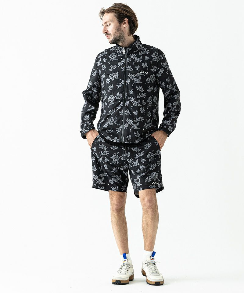 ACANTHUS x muta MARINE / Light Dry Stretch Jacket / ジャケット / BLACK BOTANICAL