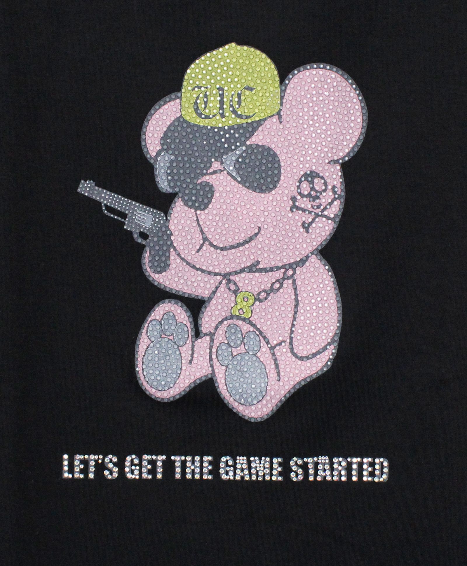 ピストルベア S/S Tシャツ / ブラック [UC41-135]