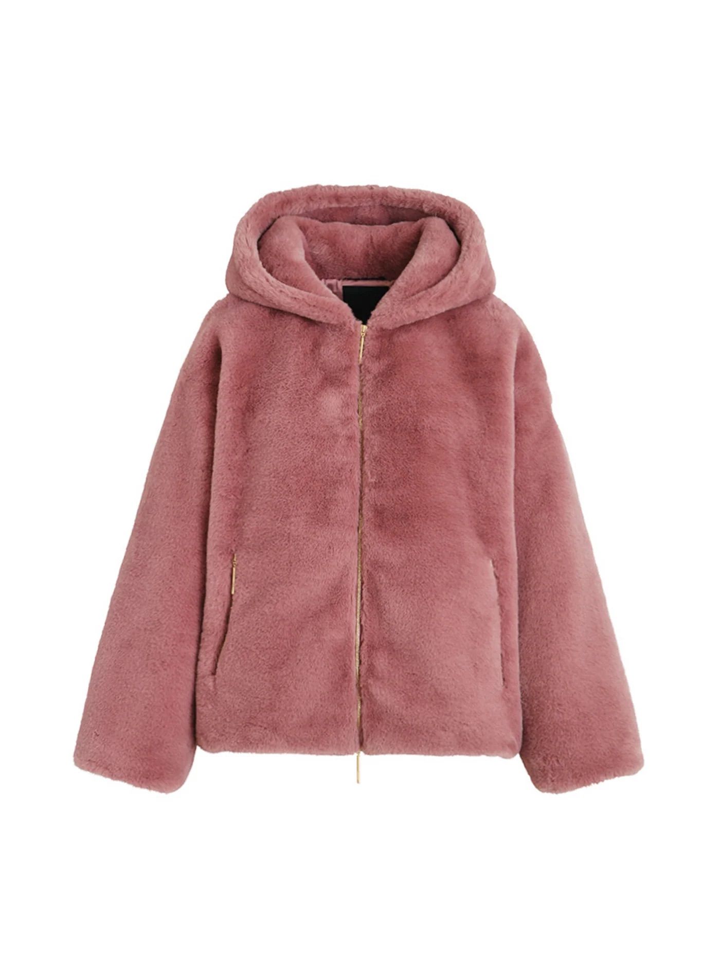 レディース フード付き ボアブルゾン / YUMOLA / ユモラ / PINK [LJXA0039033588]