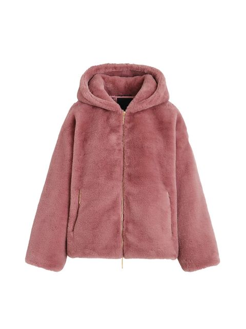 レディース フード付き ボアブルゾン / YUMOLA / ユモラ / PINK [LJXA0039033588]