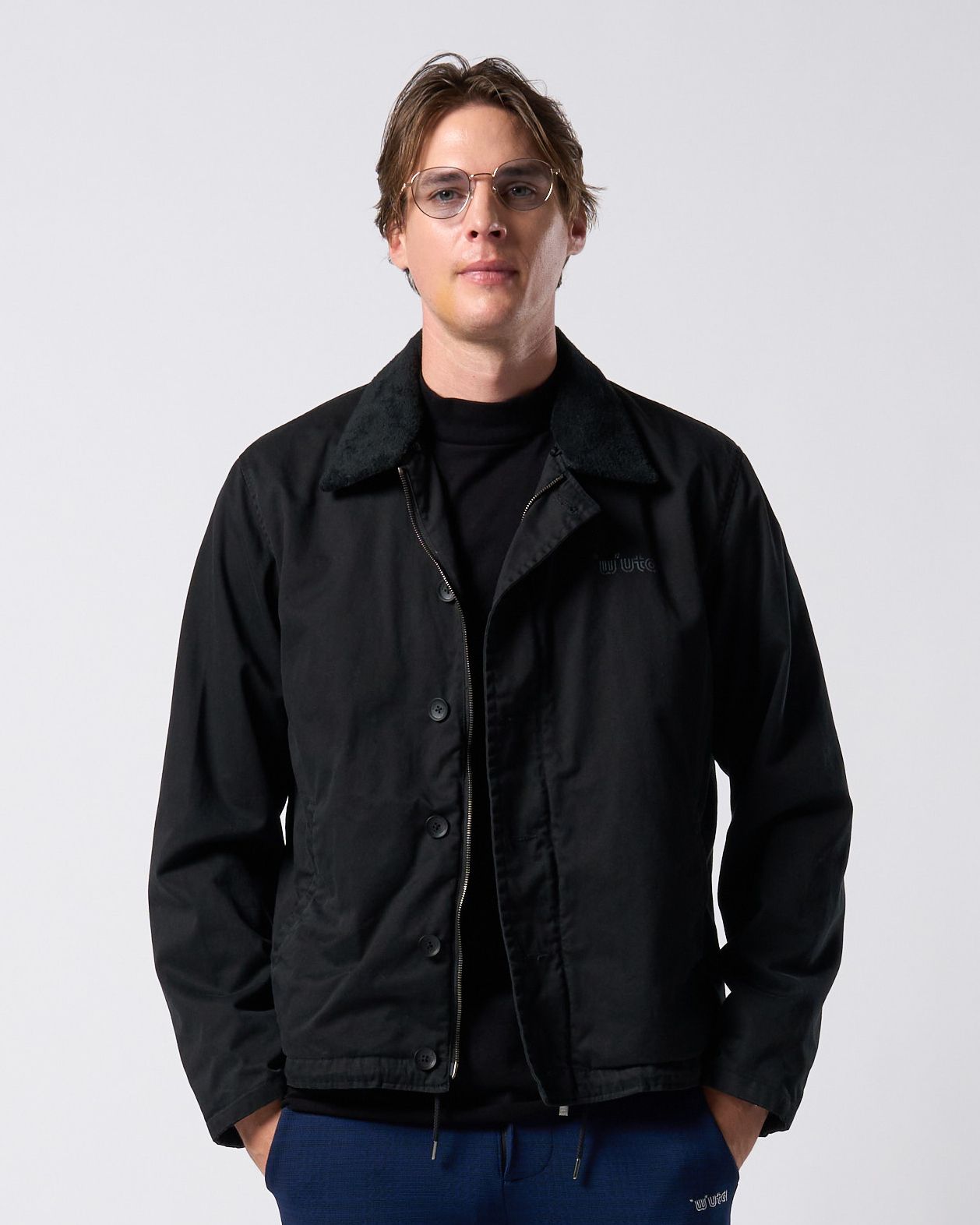 ☆先行予約☆ muta × wjk  / ユーティリティーデッキジャケット / utility deck jacket / BLACK [205 mw06j]