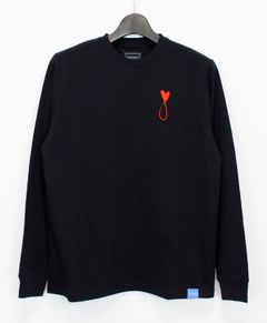 ロングスリーブTシャツ / Tiphanie / BLACK x RED