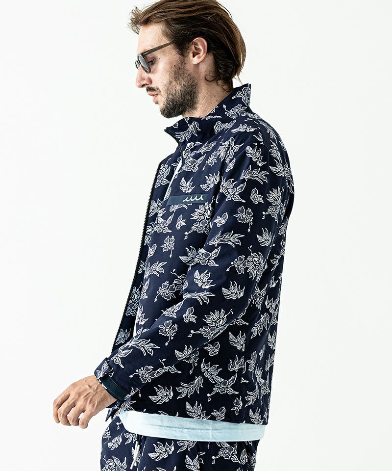 ACANTHUS x muta MARINE / Light Dry Stretch Jacket / ジャケット / NAVY BOTANICAL