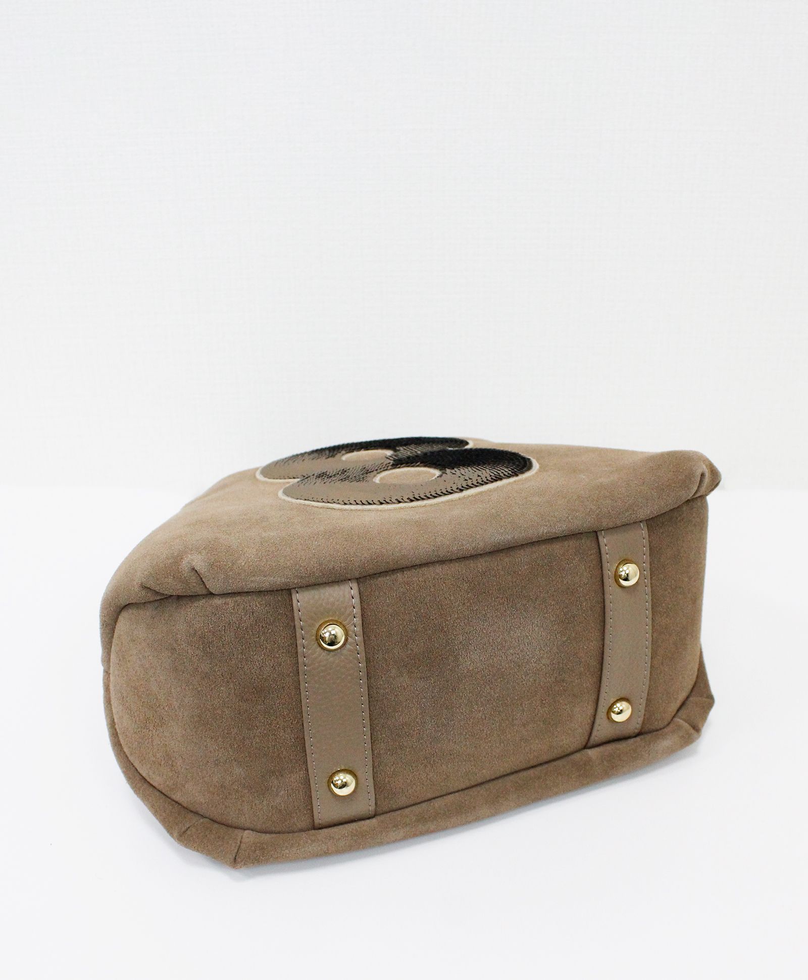 スエード 8バッグ (MINIサイズ)  / ベージュ [MUSG-241113]