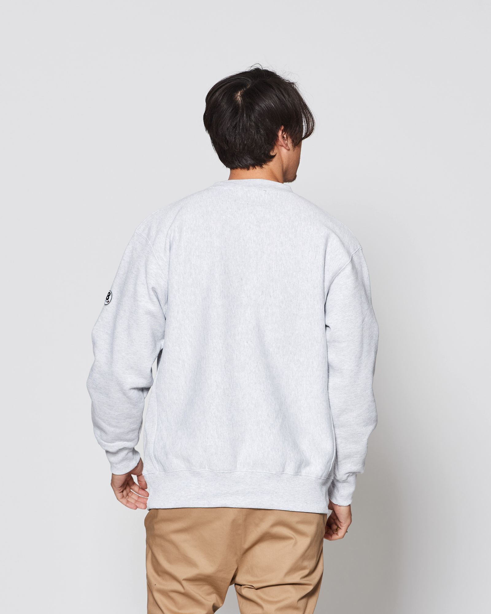 ☆先行予約販売2025年9月下旬～10月下旬頃入荷予定☆ ACANTHUS × muta MARINE / muta sweet muta Crewneck Sweatshirt / スウェット / GRAY 【MA2546】