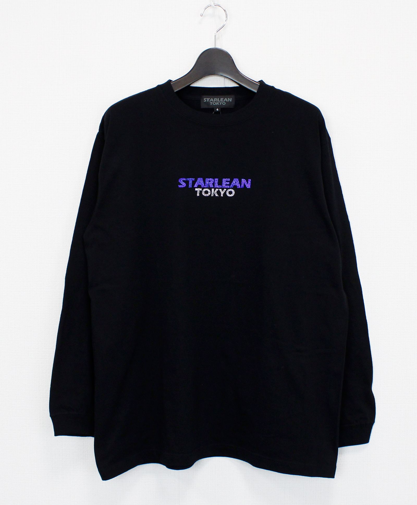 StarLean☆ - ロゴ スワロ ロンT / LOGO SWALLOW LONG T-SHIRT / BLACK