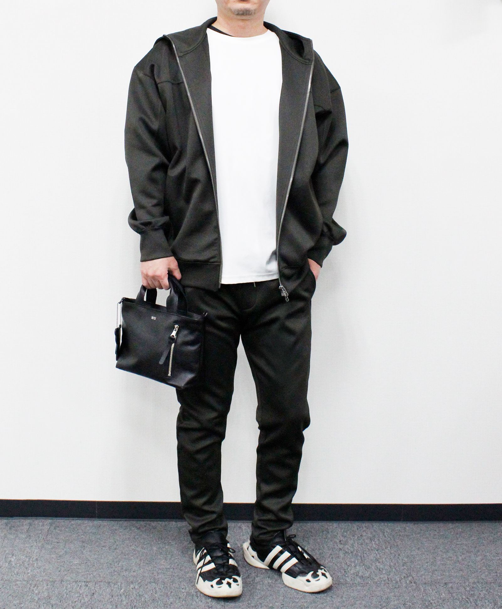 ダンボールニット ジョガーパンツ / チャコールグレー [66008]