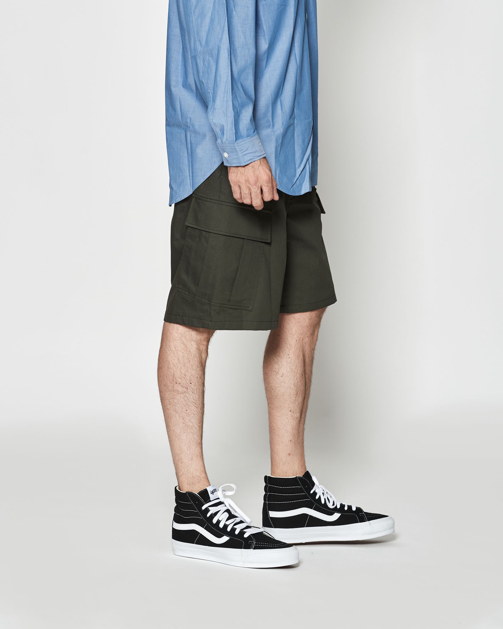 ☆先行予約☆ カーゴショーツ / Cargo Shorts / OLIVE【PT2604】