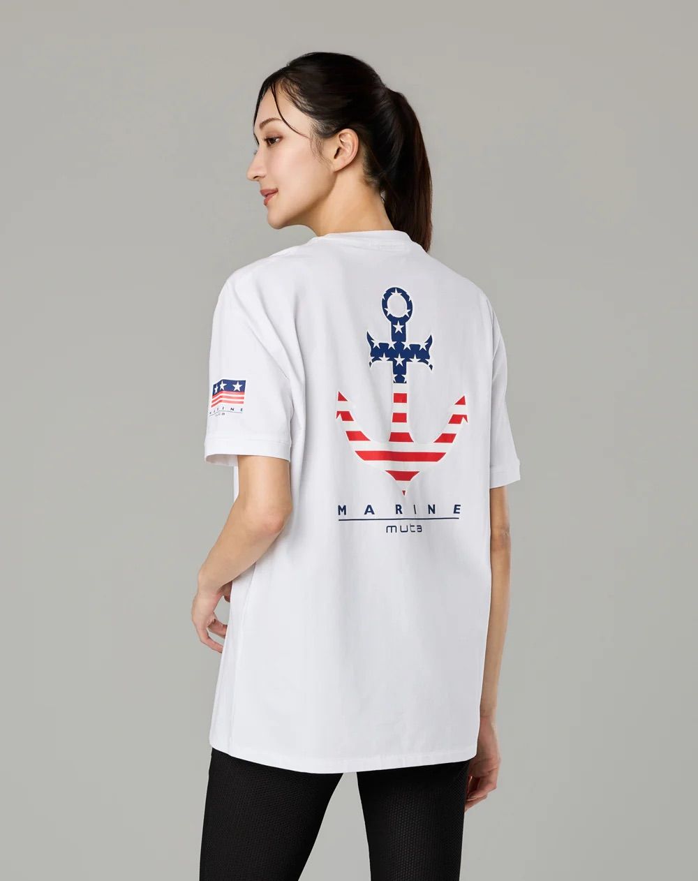 PALM WAVE ストレッチTシャツ / ホワイト [MMMP-434772] ⭐︎5月21日より随時出荷⭐︎