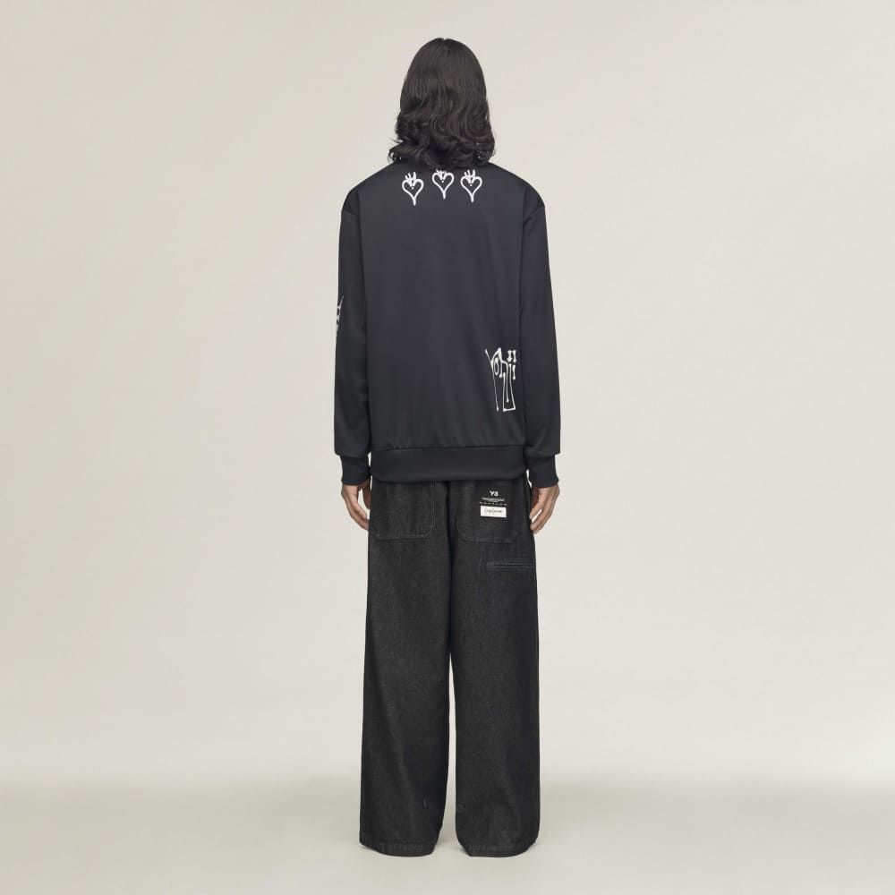 チト グラフィック トラック トップ / Y-3 CHITO GRAPHIC TRACK TOP / BLACK [KQ8595 -APPA26]