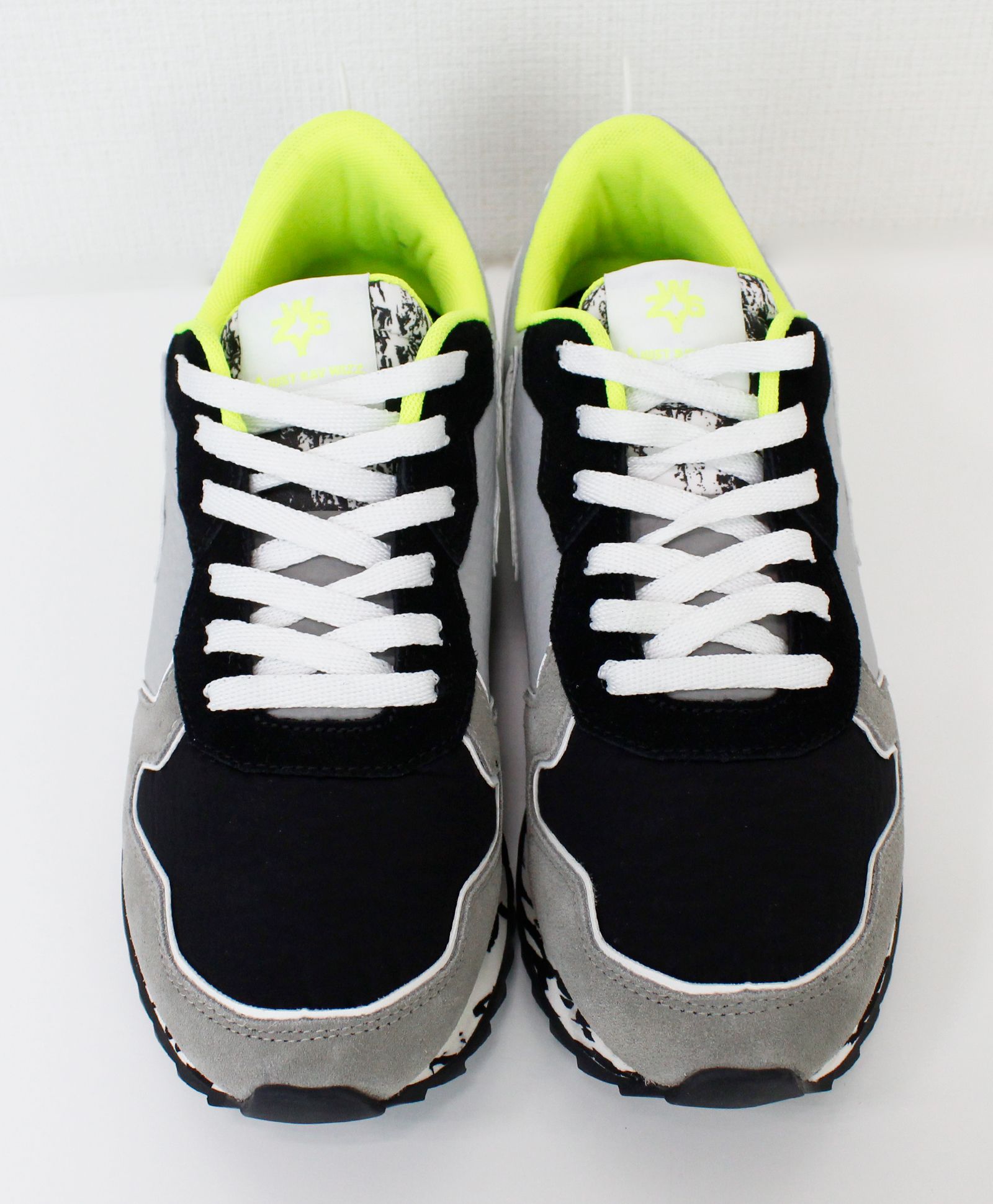 スニーカー / JET-M  / DARK GREY-BLACK-WHITE【39-1B97】