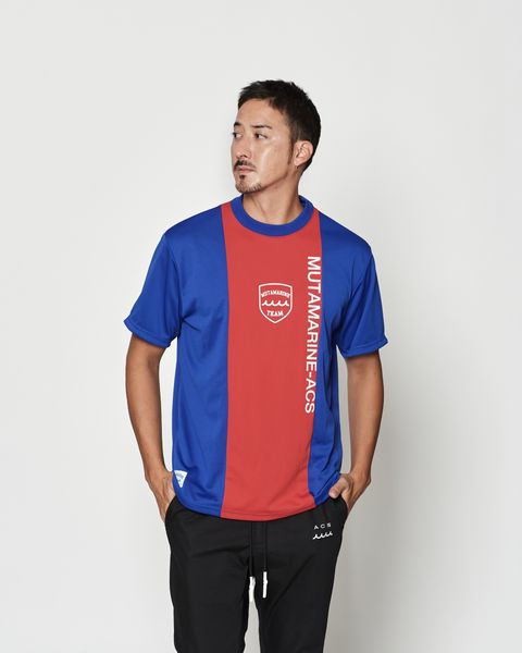 muta MARINE × ACANTHUS  / スポーツTシャツ / Sports S/S Top / BLUE 【MA2620】
