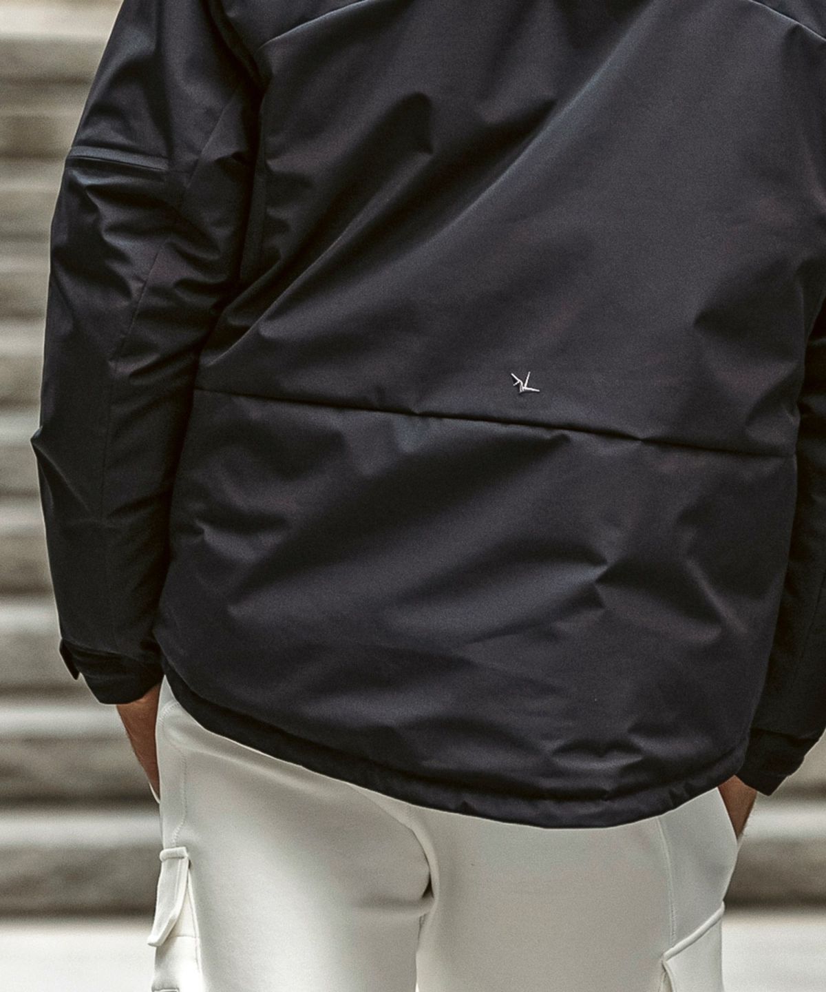 +phenix / ダウンパーカー WINDSTOPPER プロダクト by GORE-TEX LABS /ウィンドストッパー/ゴアテックス / ブラック 【USO-25133】