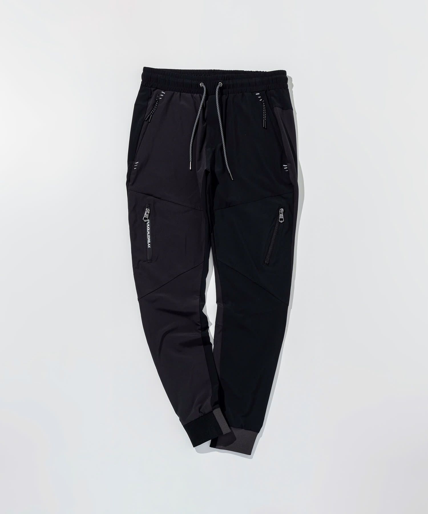 バイカラーランニングパンツ / ブラック【USB-26034】