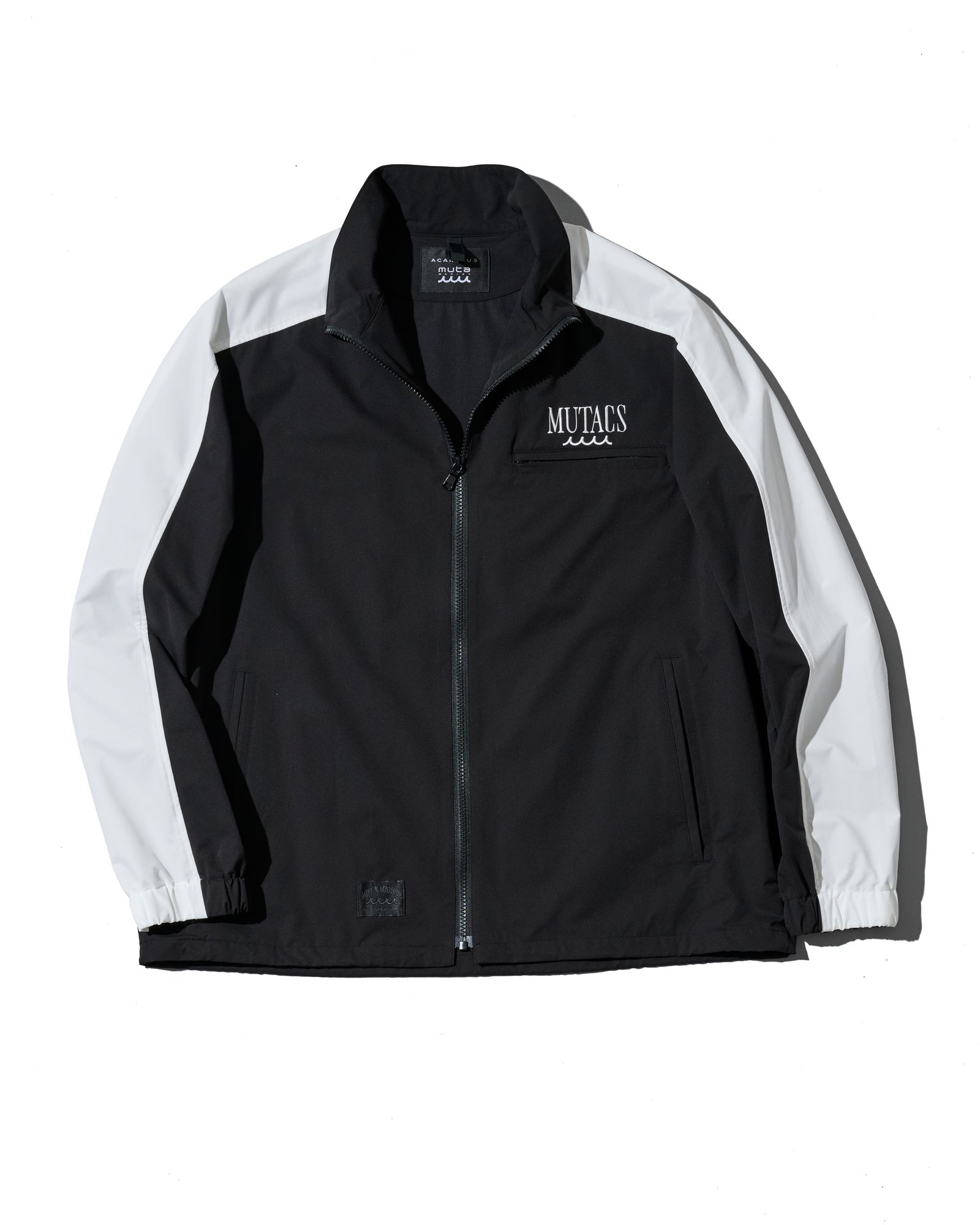 ☆先行予約☆muta MARINE × ACANTHUS  / サイドライントラックジャケット / Side Line Track Jacket / BLACK【MA2704】