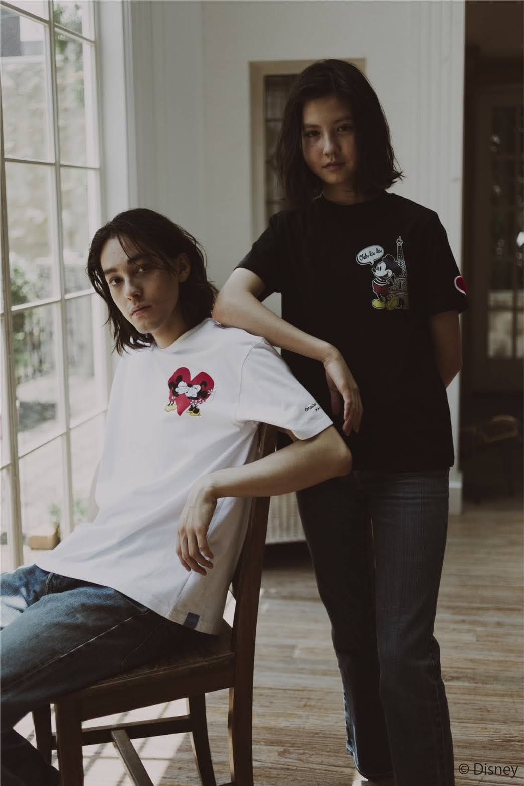 Limited design T-shirt 03 / Mickey / WHITE