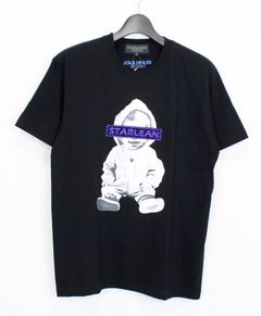 プリントTシャツ STL目元ロゴBaby T-Shirts [SLTN122] BLACK