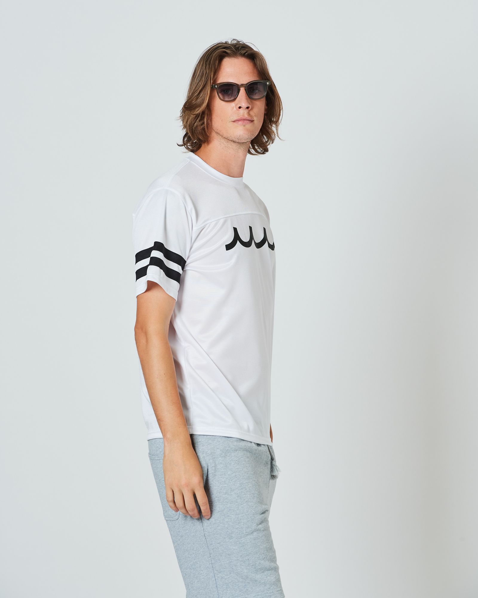 ACANTHUS x muta MARINE / muta Football Tee / フットボールTシャツ / WHITE / MA2411