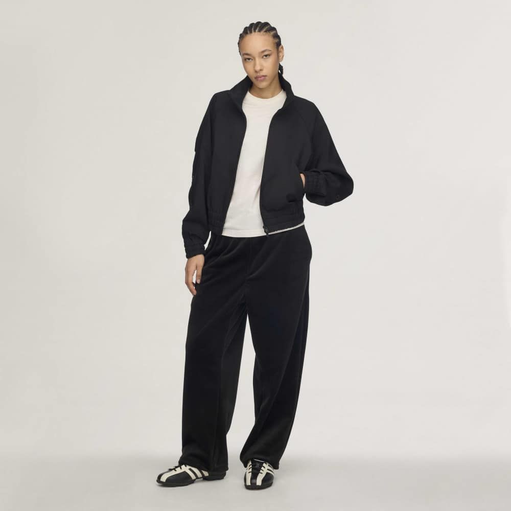 ベルベット コーデュロイ トラック パンツ /   Y-3 VELVET CORDUROY TRACK PANTS / BLACK [KY1374-APPA26]