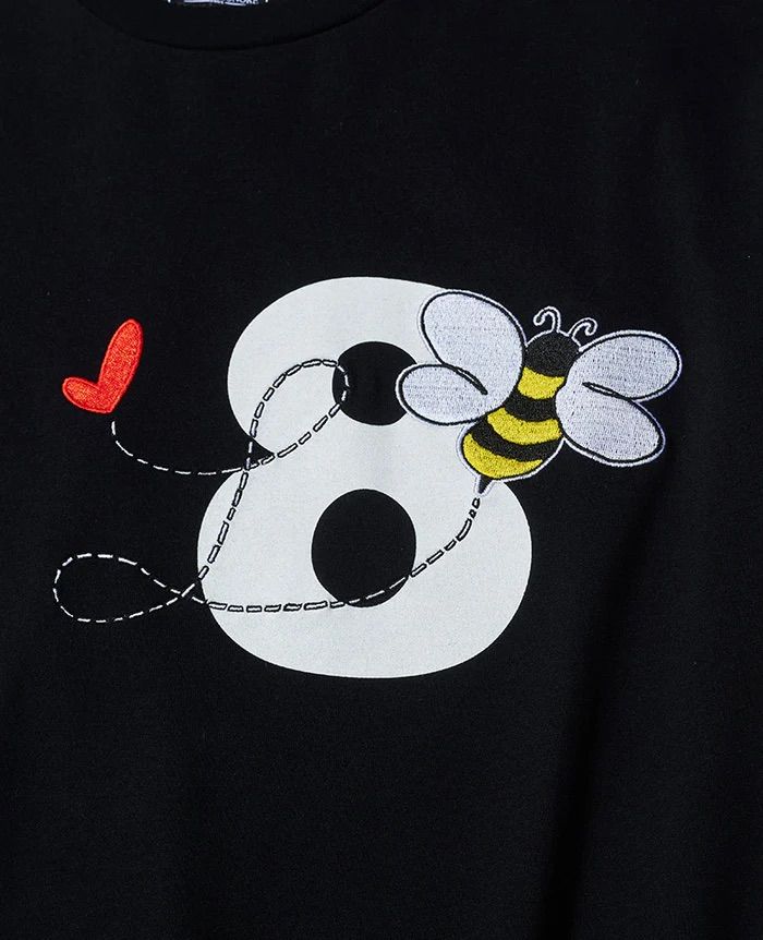 LEON×MAISON HONORE PARIS×MUTA MARINE / Tシャツ / Joakim &  Huit(ジョアキム＆ユイット) / ブラック