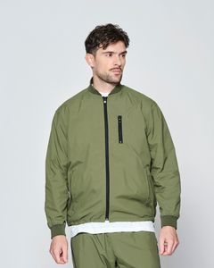 ☆先行予約☆ SUPPLEX® ナイロン ジップジャケット  /  SUPPLEX® Nylon Contrast Zip Jacket / OLIVE 【JK2703】