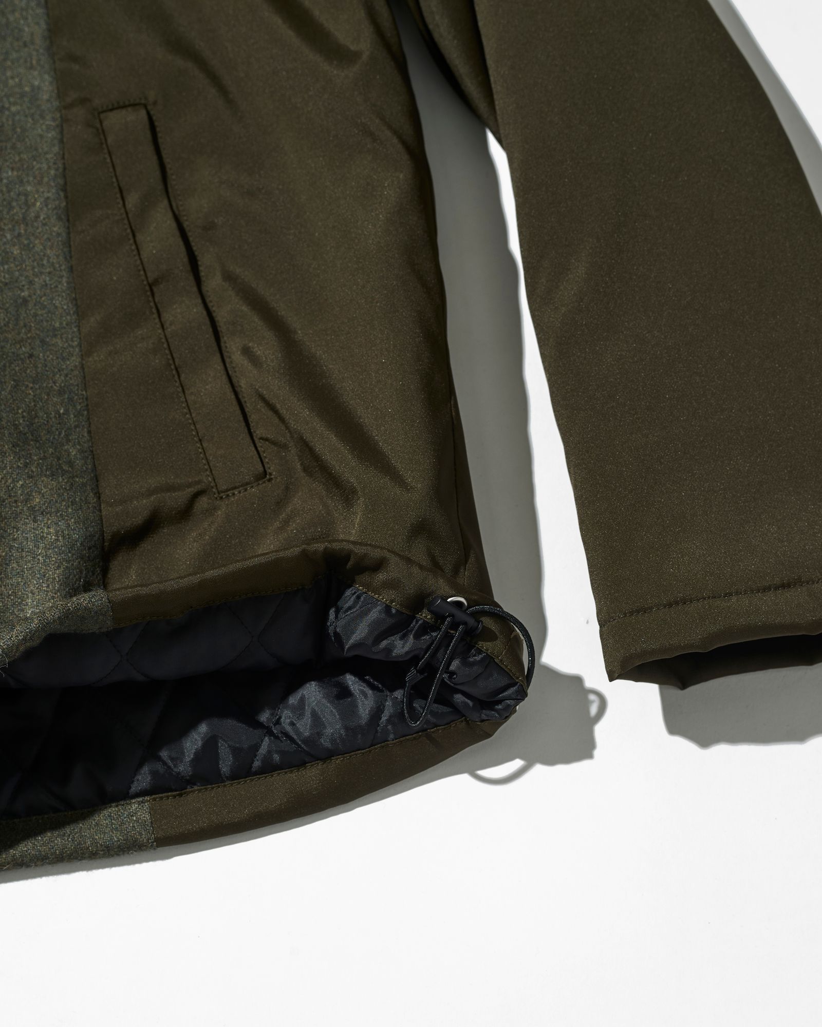 ☆先行予約☆ muta MARINE × ACANTHUS / コーチジャケット / Split Coach Jacket / KHAKI 【MA2651】