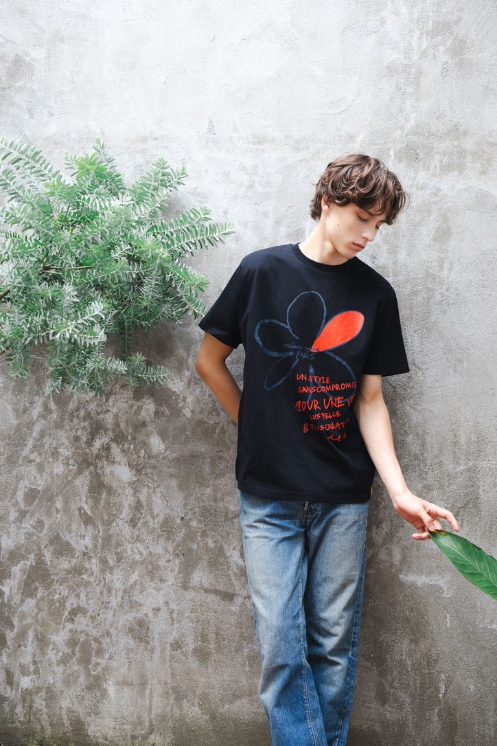 MAISON HONORE PARIS×MUTA MARINE / Tシャツ / Florent &  Concept(フローレント＆コンセプ) / ブラック