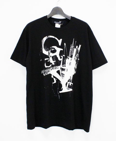 JERSEY LOGO T-SHIRT / BLACK [GK-T71-070-2]