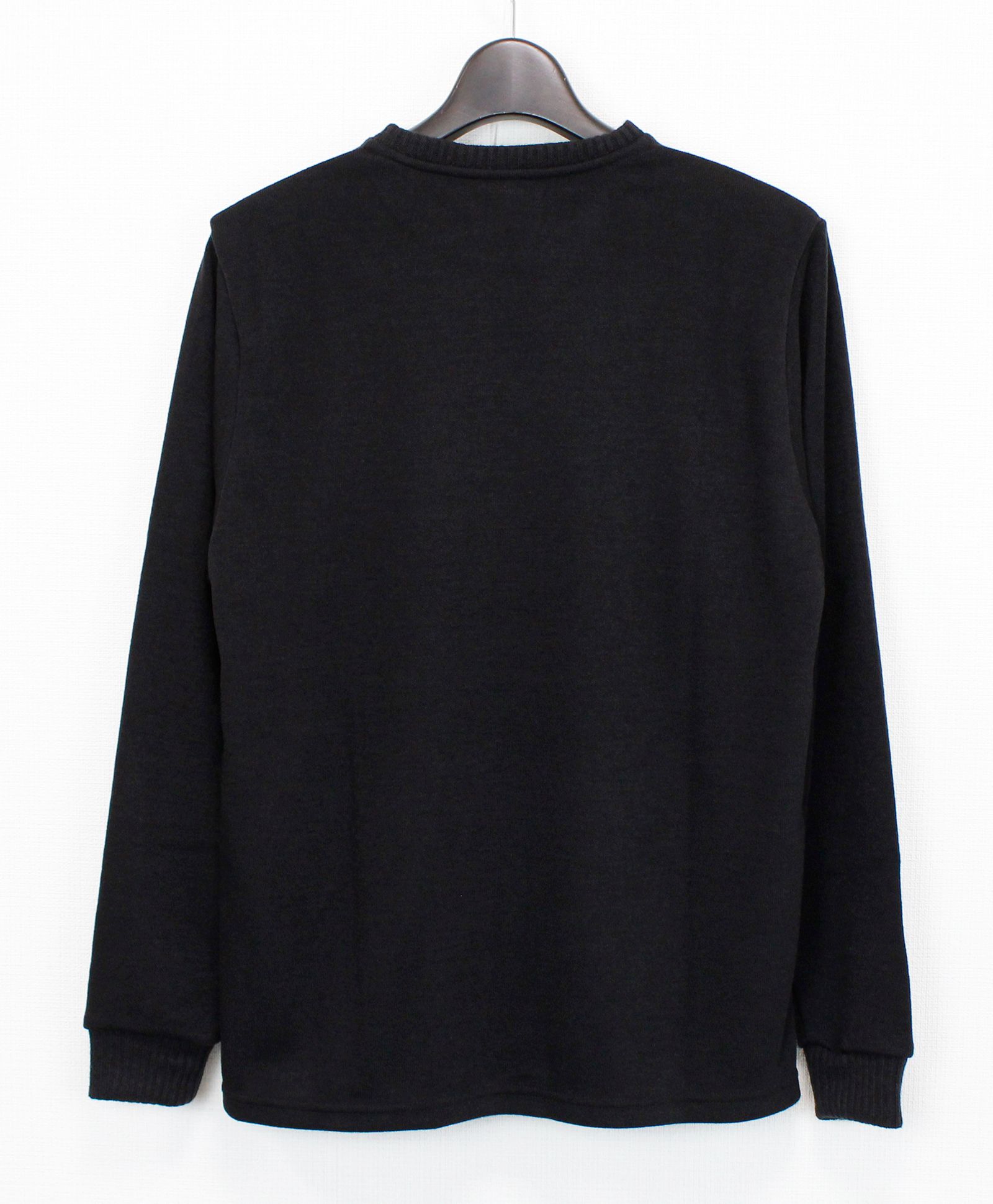 ニットロングティー / Tiphanie Knit Long Tee / Black