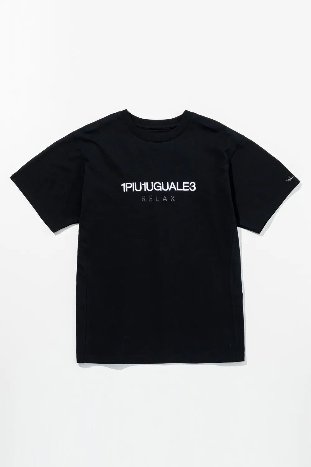 ブランドロゴリバースプリント Tシャツ / ブラック【UST-26069】