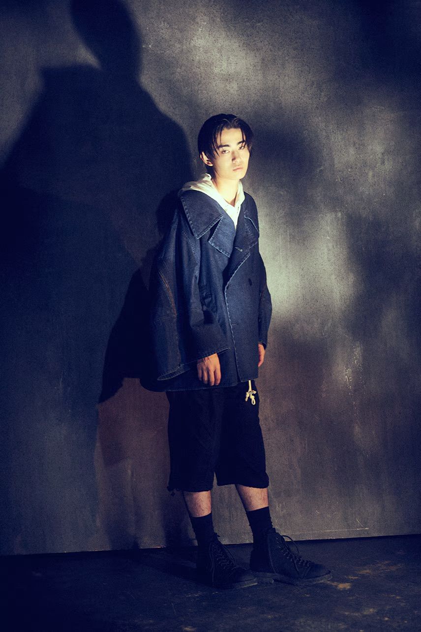 Ground Y - COTTON CANVAS LACE-UP BIKER BOOTS / コットン