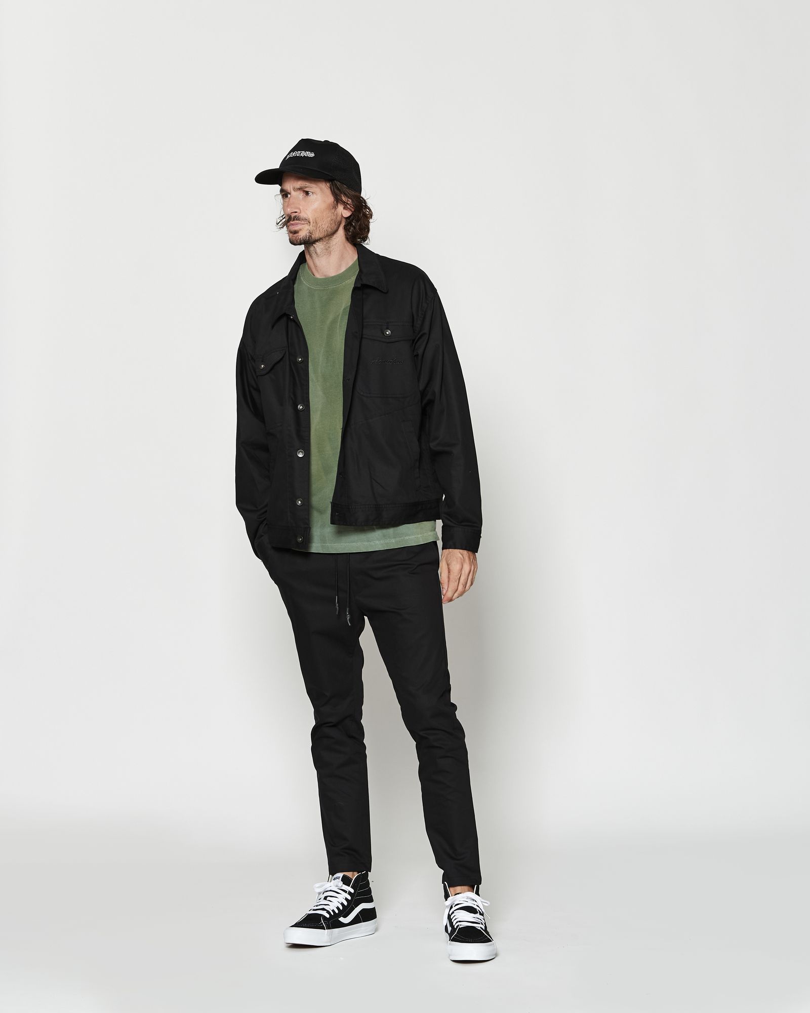 ☆先行予約☆ トラッカージャケット / Trucker Jacket / BLACK 【JK2601】