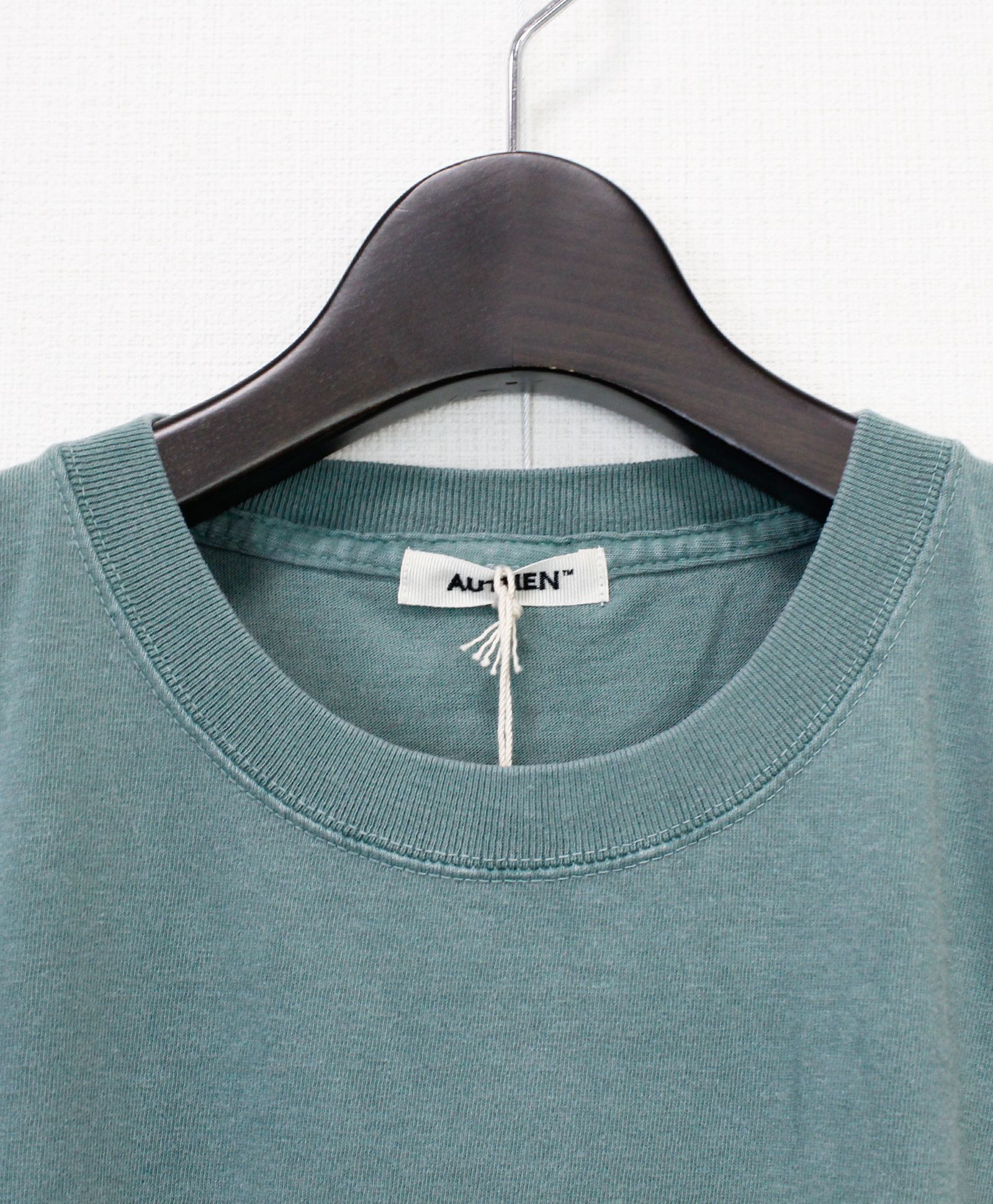 Tシャツ / S/S AUTHEN x Shiomi Wada NICE T-SHIRT  / PALE GREEN [AUT-146-102]