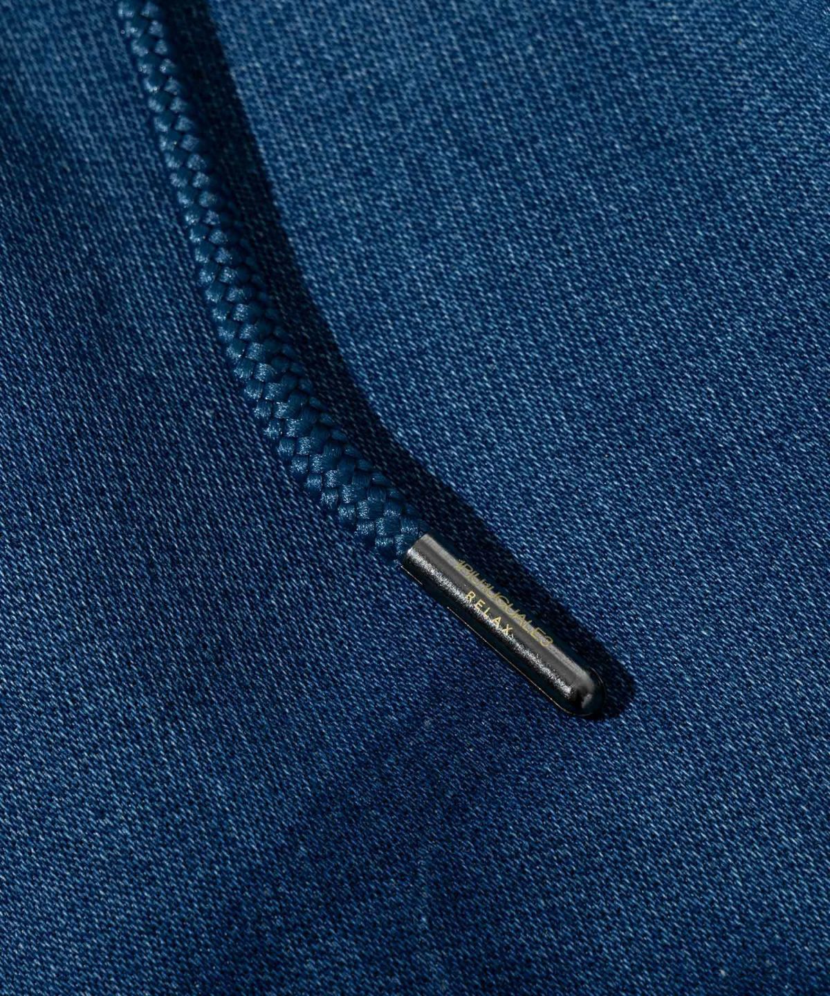 カモ柄ジョグデニムパンツ / インディゴ【USB-26060】