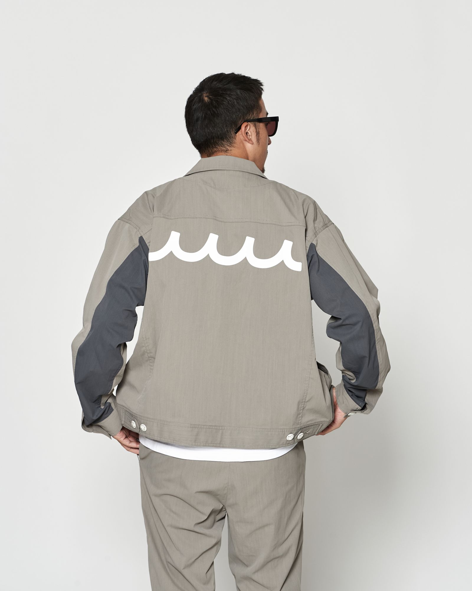☆先行予約☆muta MARINE × ACANTHUS  / トラッカージャケット / Trucker Jacket / GREY【MA2601】