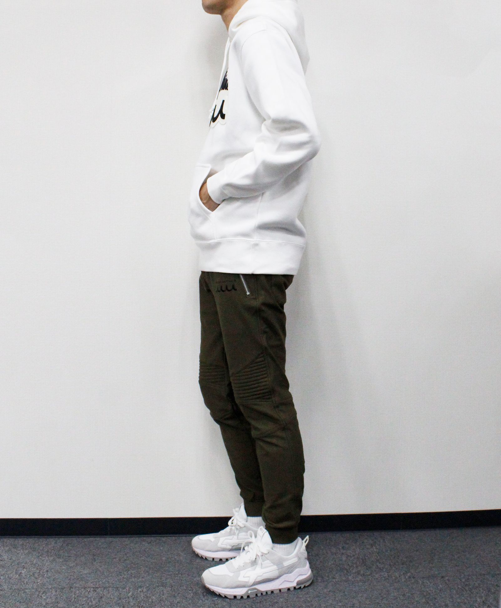 ⭐︎femt LIMITED⭐︎ muta MARINE ×  ACANTHUS / muta HEAT PERFORMA Biker Pants / ヒートパフォーマバイカーパンツ / KHAKI 【MA2533SP】