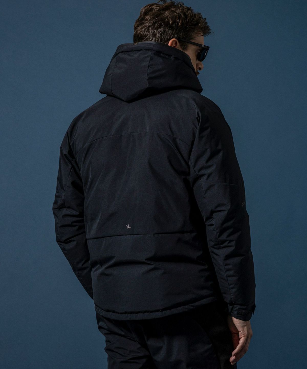 +phenix / ダウンパーカー WINDSTOPPER プロダクト by GORE-TEX LABS /ウィンドストッパー/ゴアテックス / ブラック 【USO-25133】