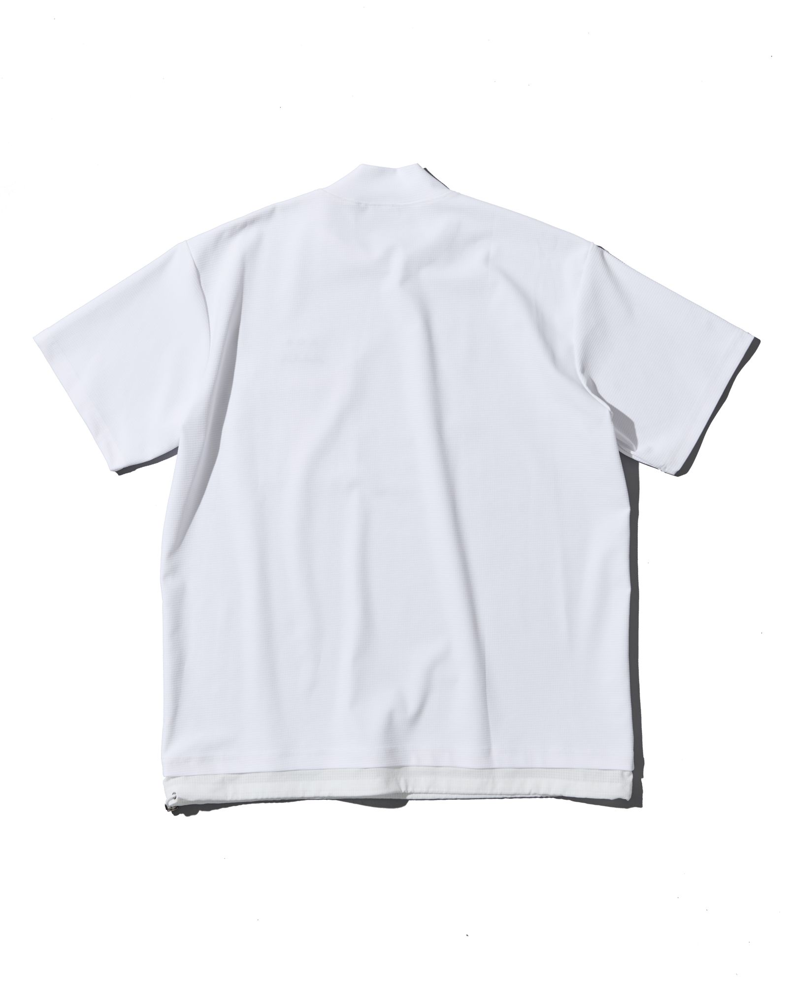 ☆先行予約☆muta MARINE × ACANTHUS  / メッシュモックネックTシャツ / Mesh Mockneck S/S Top / WHITE【MA2618】