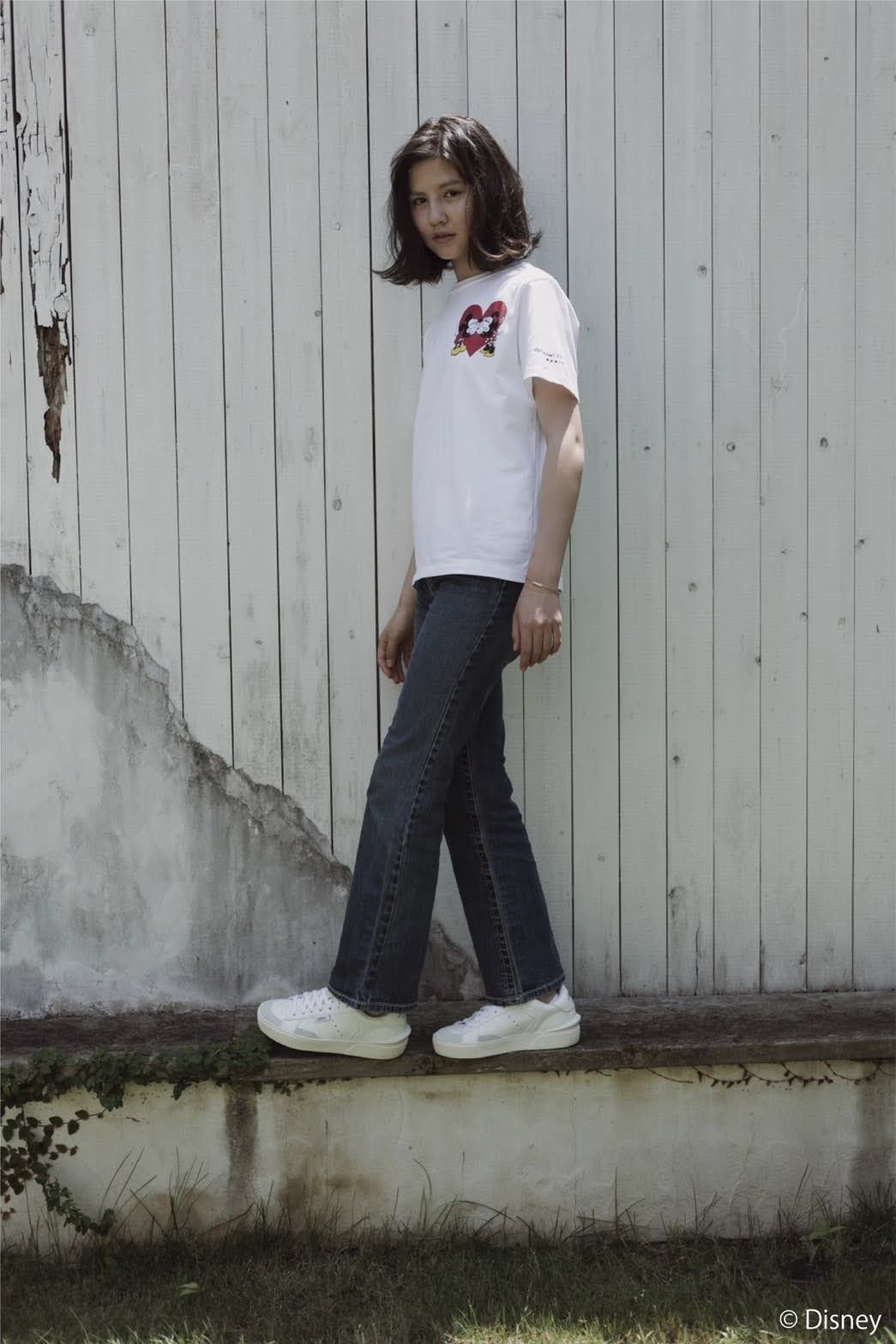 Limited design T-shirt 03 / Mickey / WHITE