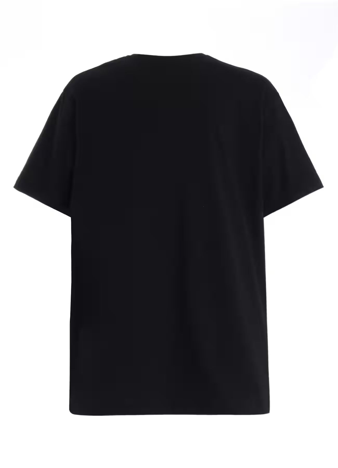 JERSEY ROSE AND TULIP T-SHIRT / BLACK  [GW-T80-070-2]