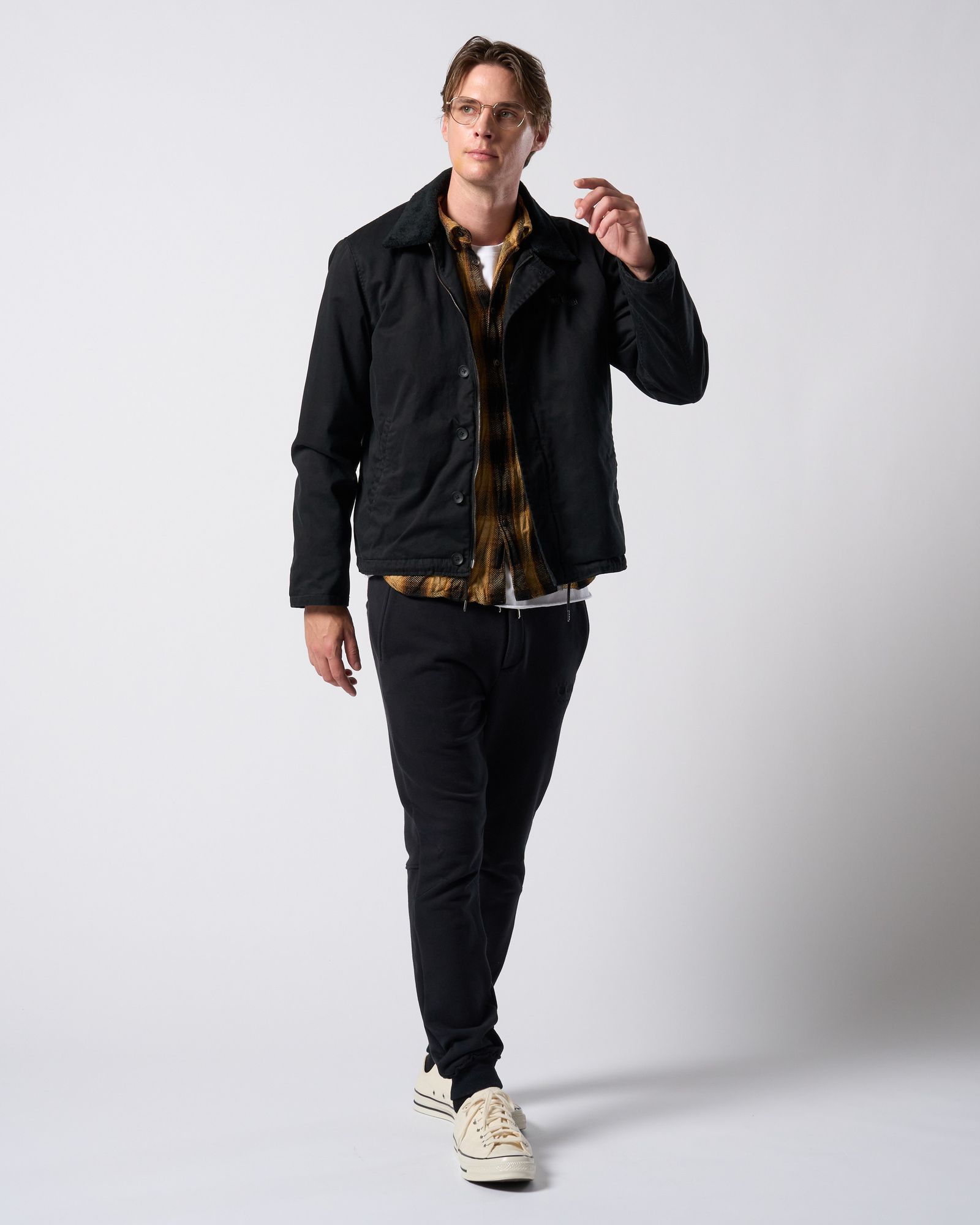 ☆先行予約☆ muta × wjk  / 高密度ストレッチ裏毛リブスウェットパンツ / super urake rib sweat pants / BLACK [503 mw07j]