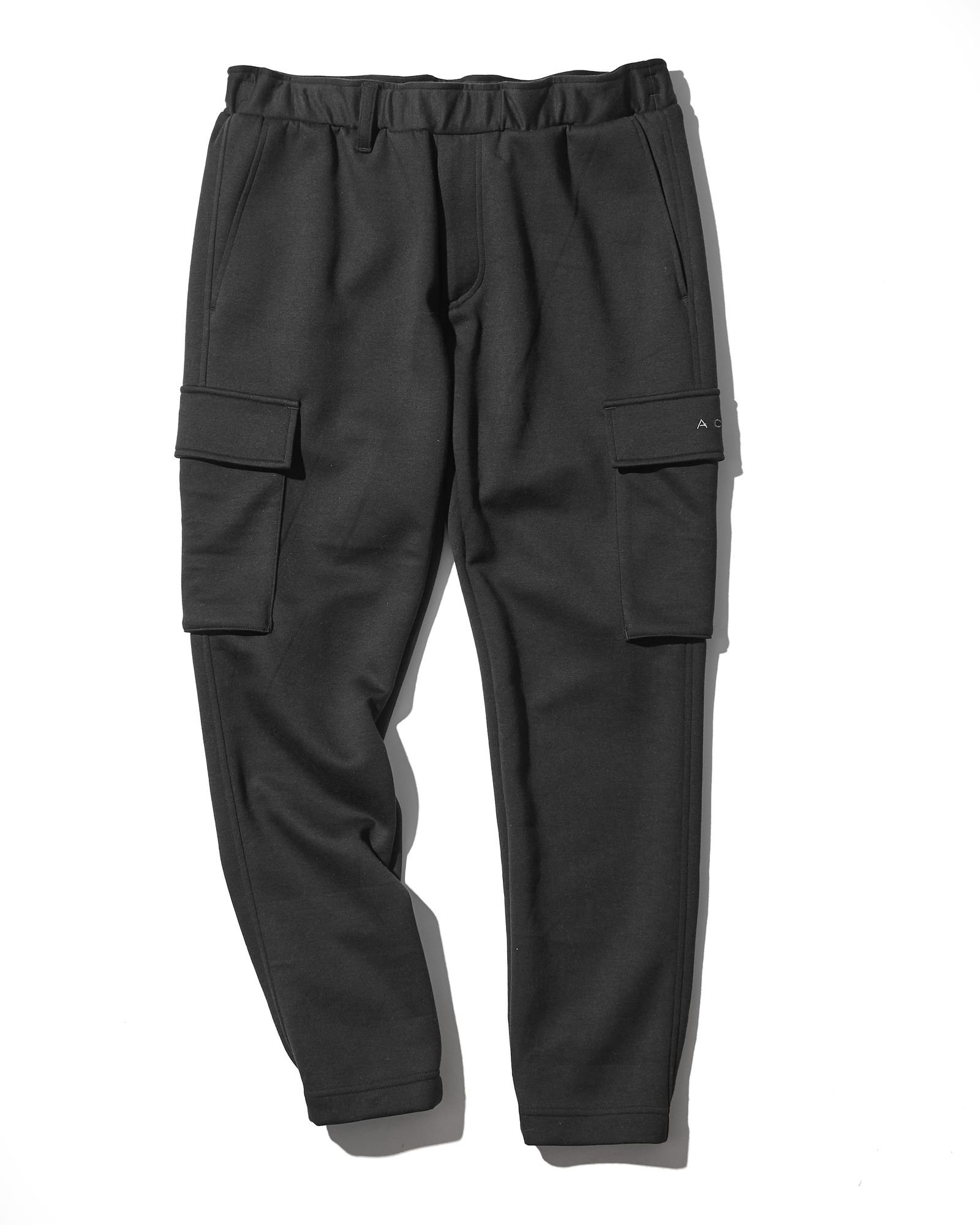 Double-knit Cargo Pant / カーゴパンツ / BLACK 【PT2404】