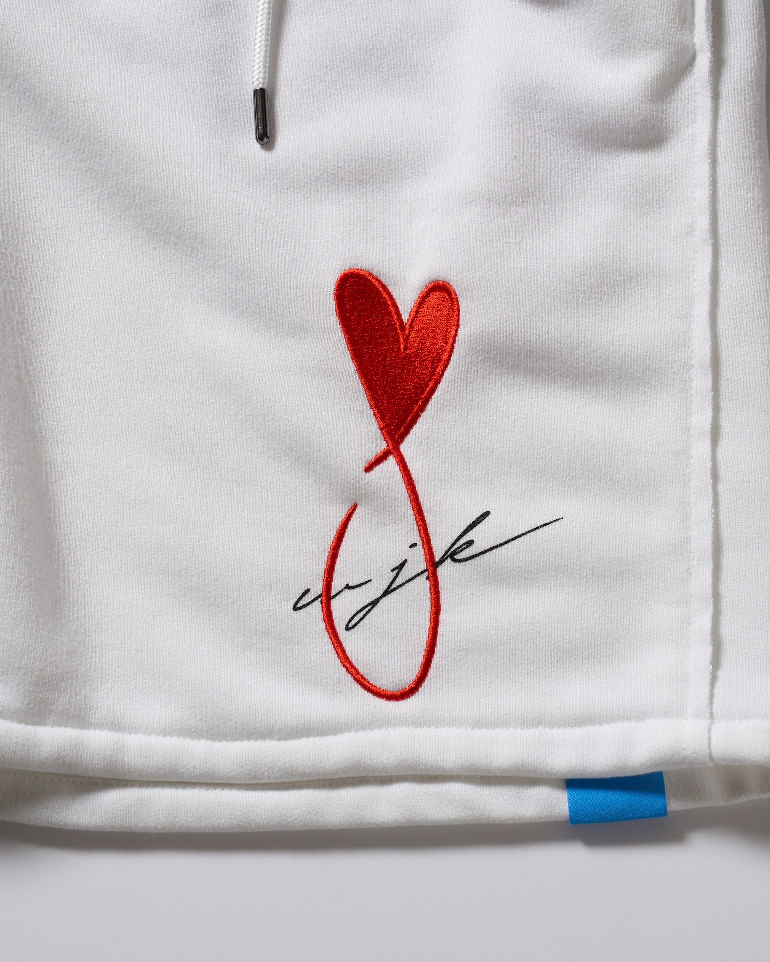 ☆先行予約☆Maison Honoré Paris× wjk  / ハートフィッシュフレンチテリーショーツ / heart fish dry french terry shorts / white 【505 hw03k】