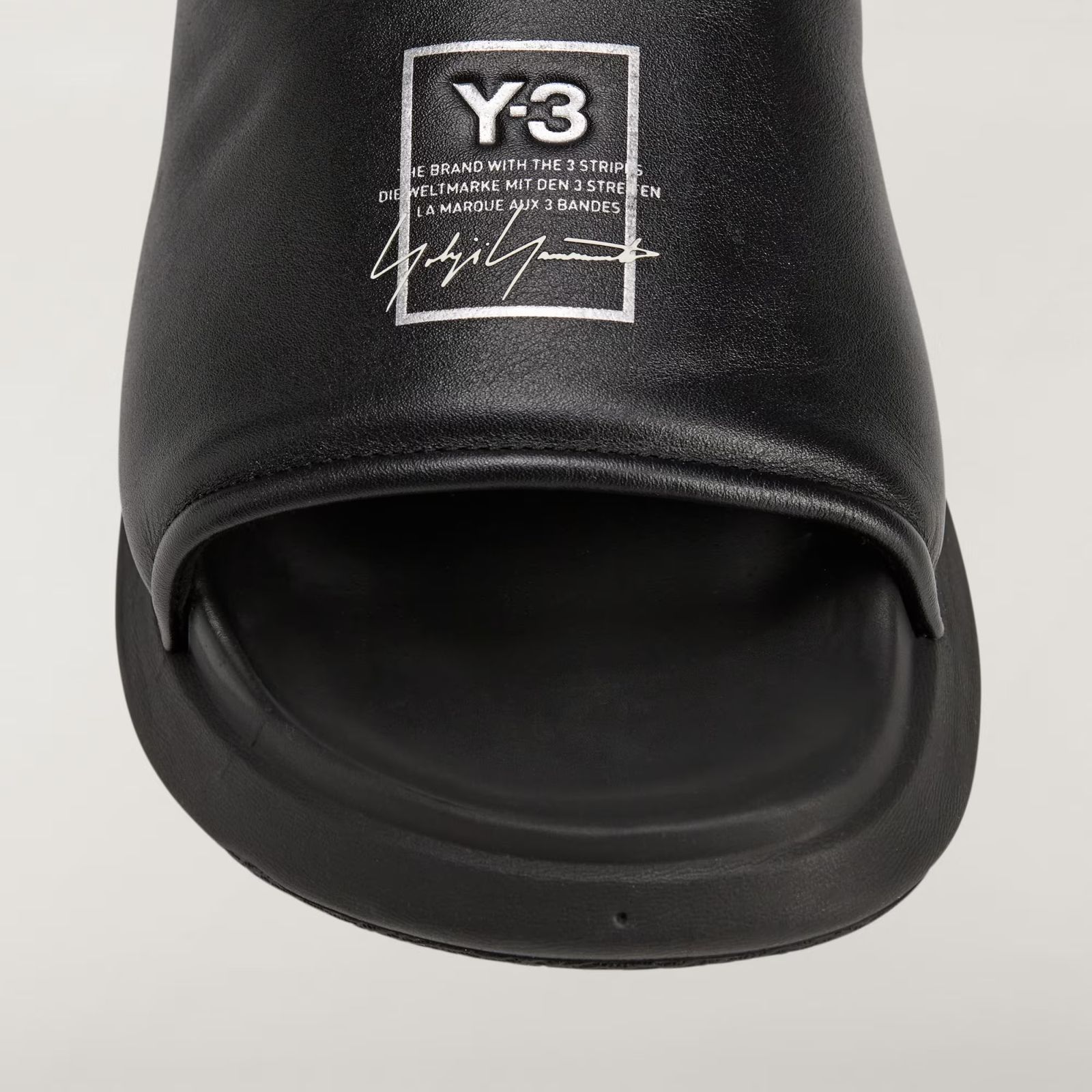 サンダル Y-3 SLIDE / BLACK/BLACK/BLACK[KI4033-FTWS26]