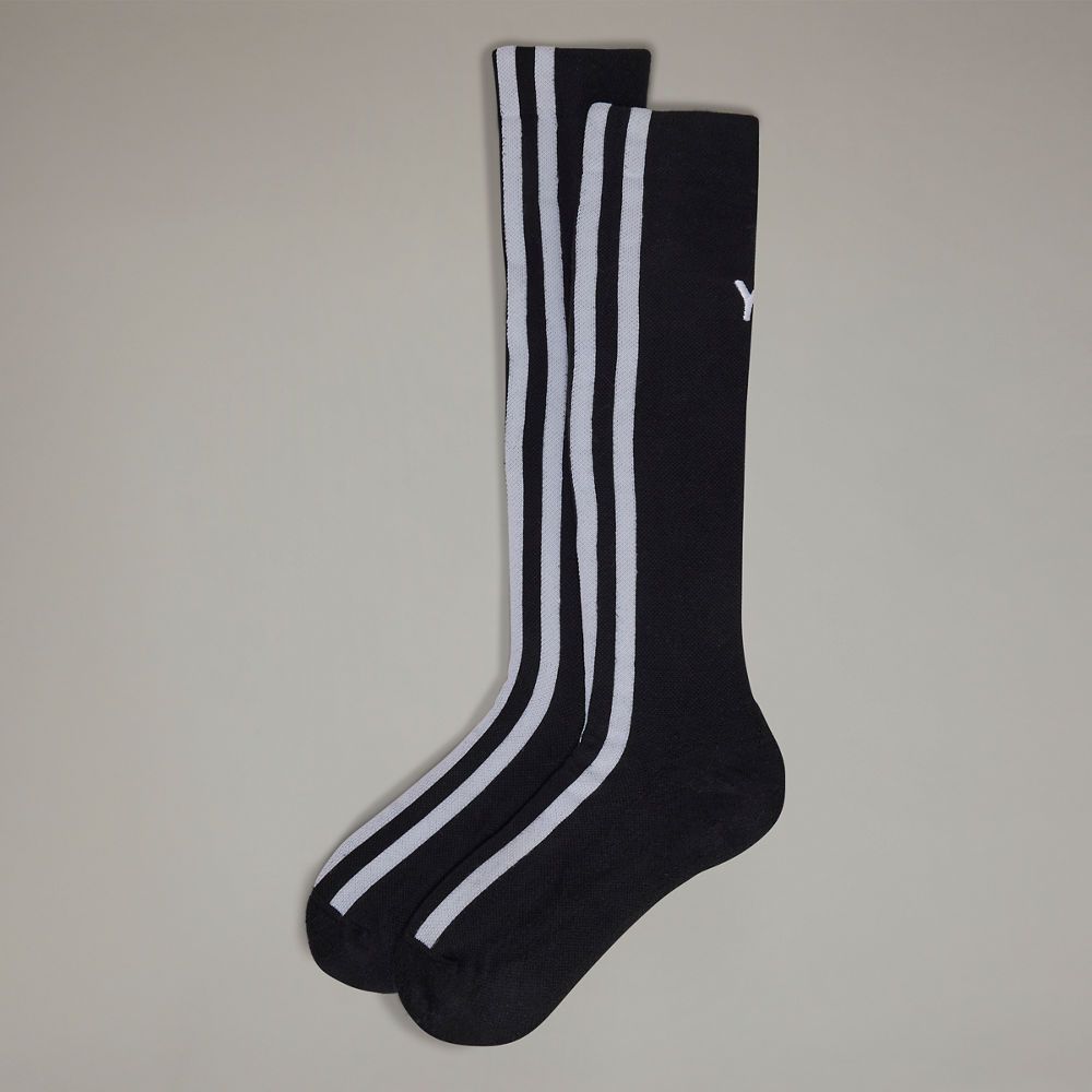 K ストライプス ソックス / Y-3 K STRP SOCK / BLACK [JI9096-ACCA24]