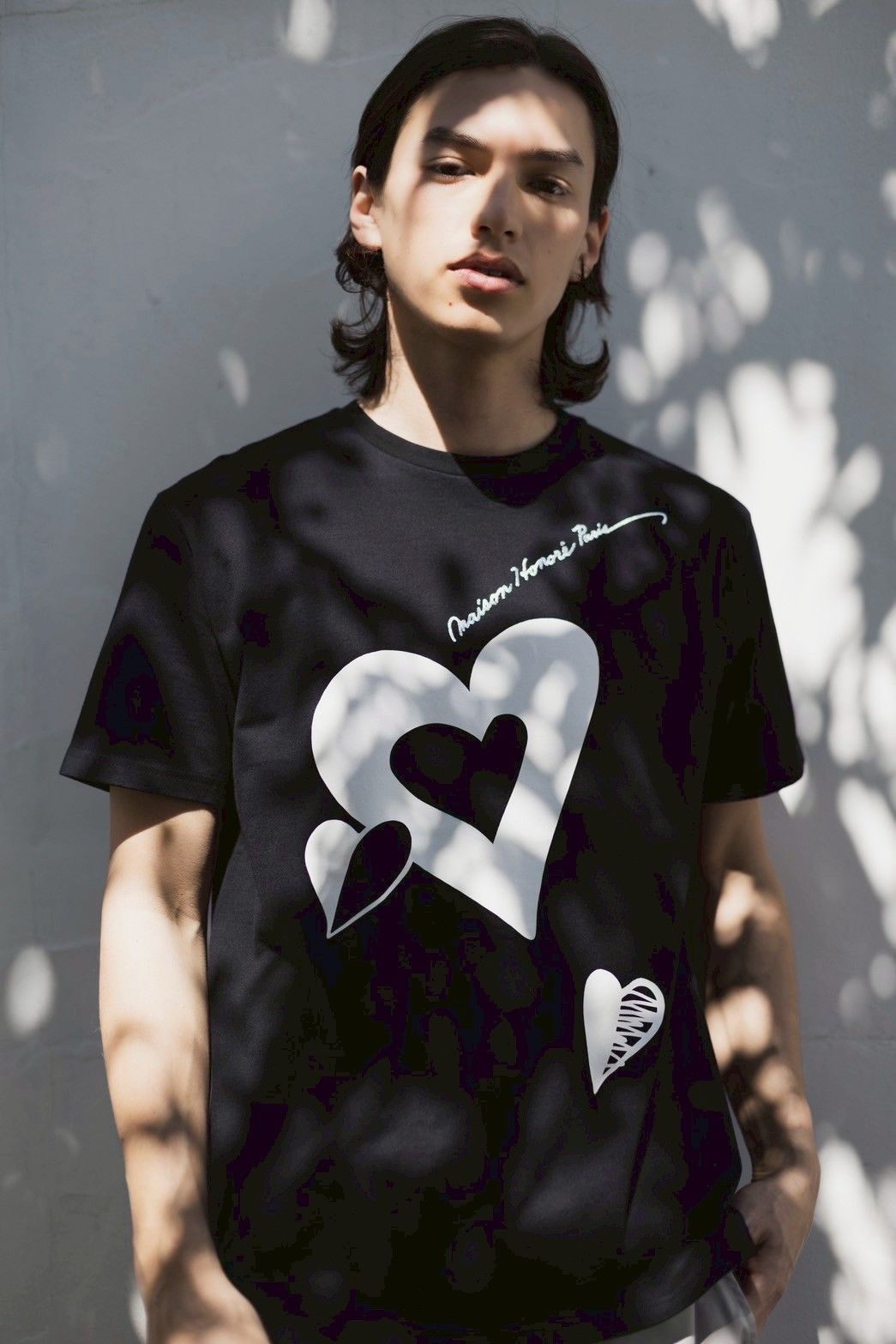 Tシャツ / Pothos / BLACK