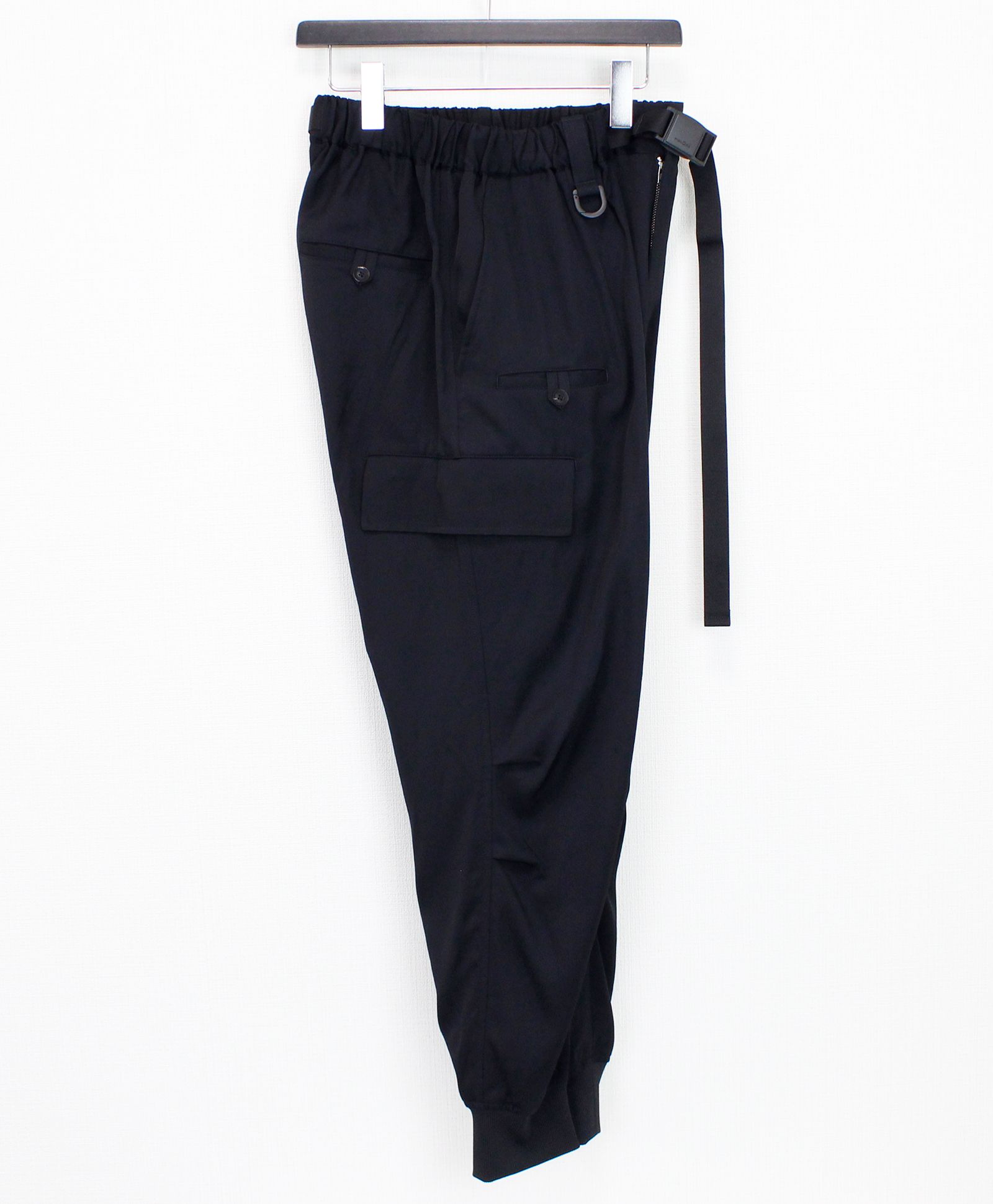 レーヨン ツイル カフ パンツ / Y-3 RAYON TWILL CUFFED PANTS / BLACK [JX7283-APPA25]