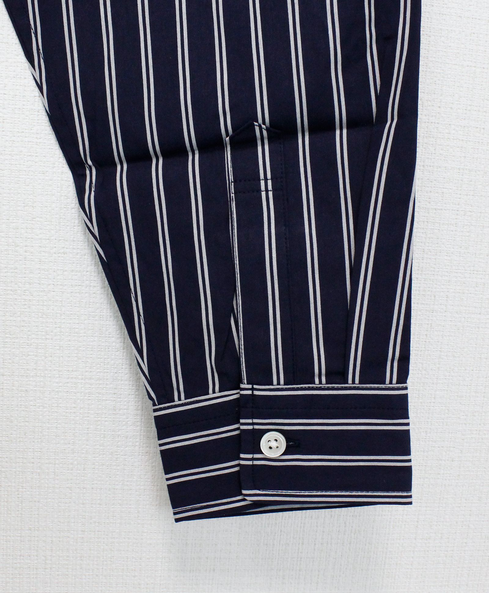 Remake Zip Shirt / リメイク ジップ B.D シャツ / NAVY【SH2464】